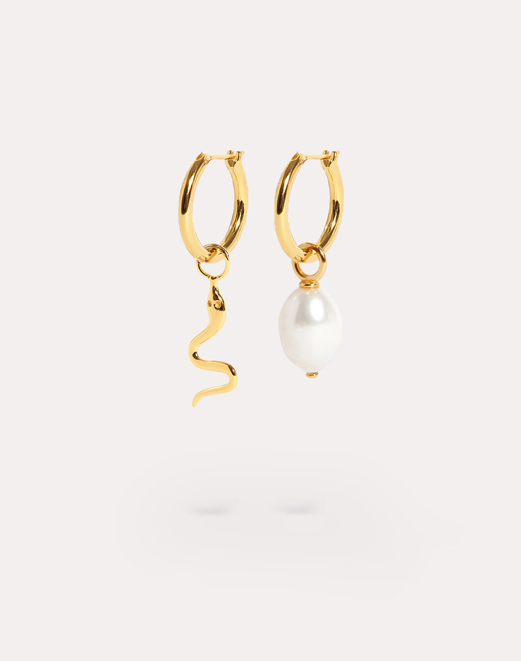 Eden & Ada on the Mindy Gold Hoops